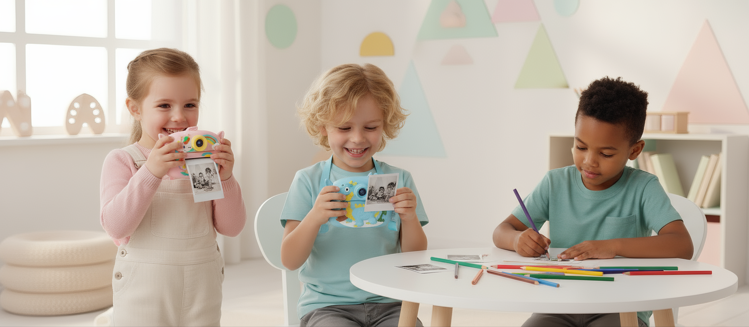 Leur premier appareil photo, pour figer la magie de l'enfance ✨